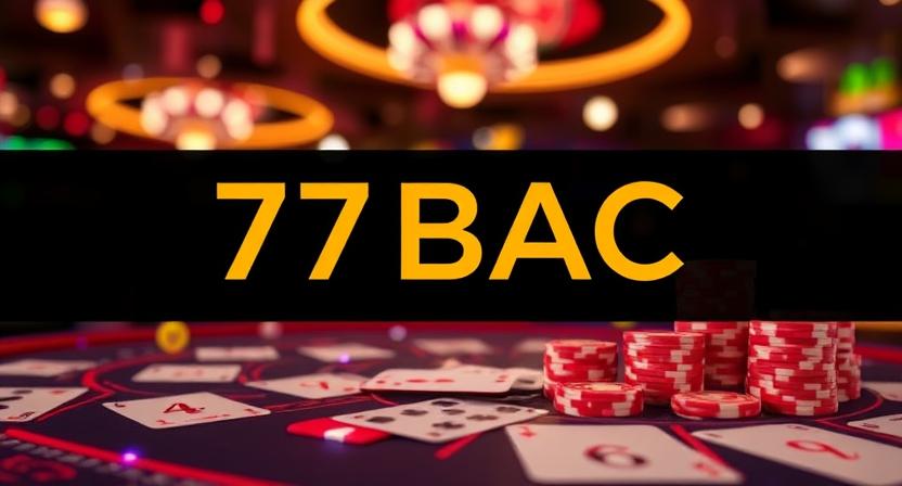77BAC casino online gaming interface