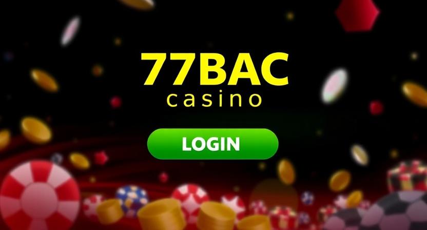 Account dashboard after 77BAC login